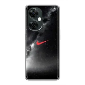 Чехол для OnePlus Nord CE 3 Lite - с принтом Найк (AlphaPrint) (Найк красный)