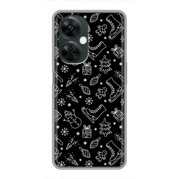 Чехол с принтом «Новогодний фон» для OnePlus Nord CE 3 Lite Чехол с принтом «Новогодний фон» для OnePlus Nord CE 3 Lite