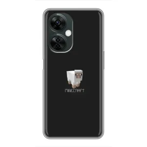 Чехол Майнкрафт на OnePlus Nord CE 3 Lite (AlphaPrint) Minecraft (Овечка Майнкрафт)