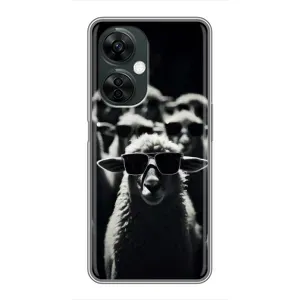Чехол с принтом «Овечка в очках» для OnePlus Nord CE 3 Lite