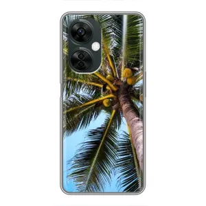 Силиконовый чехол с КАРТИНКАМИ лето для OnePlus Nord CE 3 Lite (AlphaPrint) (Пальма)