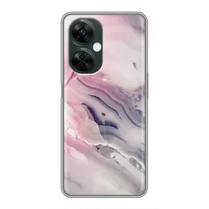 Мраморный чехол на OnePlus Nord CE 3 Lite (VPrint) (Пурпурный Мрамор)