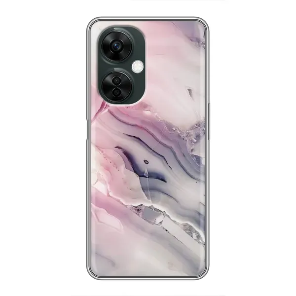 Чехол с принтом «Пурпурный Мрамор» для OnePlus Nord CE 3 Lite