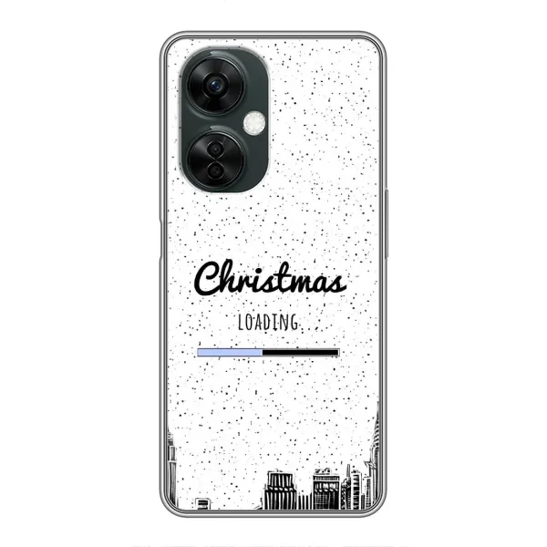 Чехол с принтом «Рождество загружается» для OnePlus Nord CE 3 Lite