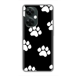 Чехлы с собаками для OnePlus Nord CE 3 Lite (VPrint) (Следы собаки)