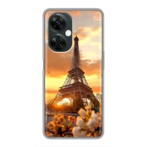 Чехол Эйфелева Башня для OnePlus Nord CE 3 Lite - (AlphaPrint) (Солнечная башня)