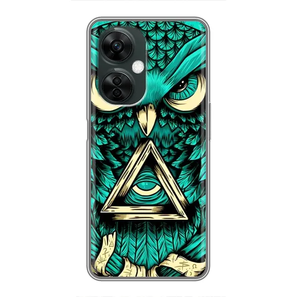 Чехол с принтом «Сова с глазом» для OnePlus Nord CE 3 Lite