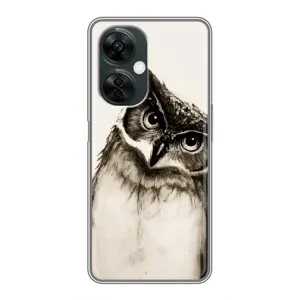 Чехол с птицами на OnePlus Nord CE 3 Lite (VPrint) (Сова)