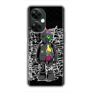 Чехлы для OnePlus Nord CE 3 Lite - Bearbrick Louis Vuitton (PREMIUMPrint) (Стиль Bearbrick)
