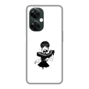 Чехлы Венсдей на OnePlus Nord CE 3 Lite Уэнсдей (AlphaPrint) (танец Уэнздей)