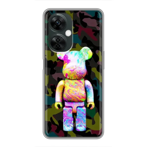 Чехол с принтом «Яркий Bearbrick» для OnePlus Nord CE 3 Lite