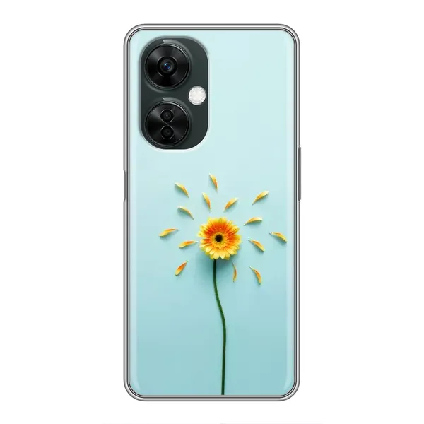 Чехол с принтом «Желтый цветок» для OnePlus Nord CE 3 Lite