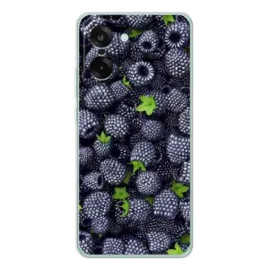 Чехлы с Фруктами для OnePlus Nord CE 5 (VPrint) (Ежевика)