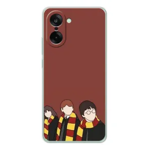 Чехлы с Гарри Поттером для OnePlus Nord CE 5 (AlphaPrint) (Гарри с друзьями)