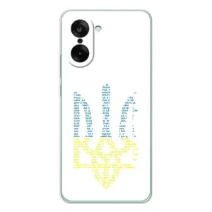 Чехлы для OnePlus Nord CE 5 Укр. Символика (AlphaPrint) (Герб из букв)