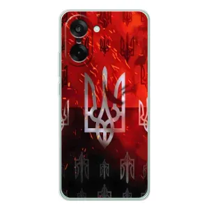 Украинские Чехлы для OnePlus Nord CE 5 с картинкой УПА (AlphaPrint) (ГЕРБ УПА)