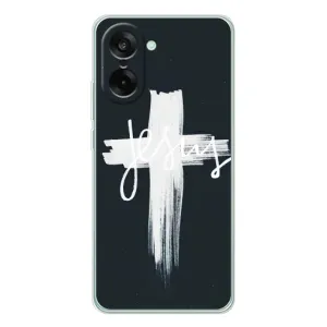 Чехол для OnePlus Nord CE 5 (AlphaPrint) - (Христианские) (Иисус)