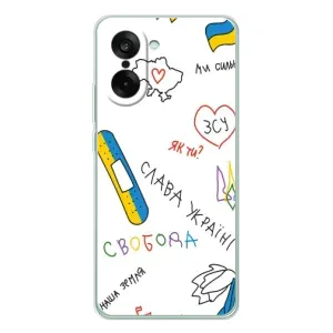 Чехлы Доброго вечора, ми за України для Норд СЕ 5 (AlphaPrint) (Стикер)