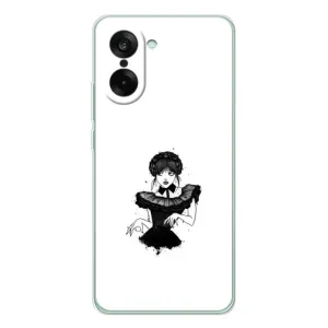 Чехлы Венсдей на OnePlus Nord CE 5 Уэнсдей (AlphaPrint) (танец Уэнздей)