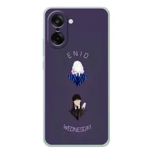 Чехлы Венсдей на OnePlus Nord CE 5 Уэнсдей (AlphaPrint) (Уэнздей и подруга)