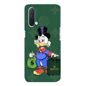 Чехлы для OnePlus Nord CE 5G - Скрудж МакДак Louis Vuitton (PREMIUMPrint) (Богатая Утка)