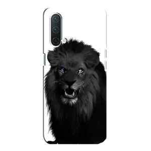 Чехлы с картинками животных OnePlus Nord CE 5G (Черный ЛЕВ)