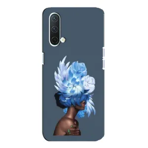 Чехлы (ART) Цветы на OnePlus Nord CE 5G (VPrint) (Цветы на голове)