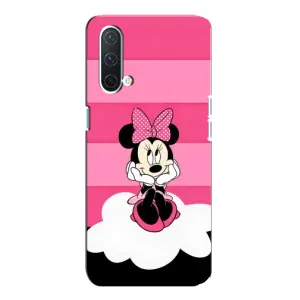 Эксклюзивный чехол для OnePlus Nord CE 5G (AlphaPrint - Мультяшные) (Девочка Maus)