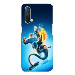 Чехол с принтом Фантастическая четверка для OnePlus Nord CE 5G (Герои Фантастическая Четверка)