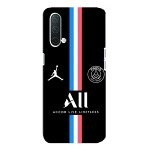 Чехлы PSG для OnePlus Nord CE 5G (AlphaPrint) (футболка ПСЖ)