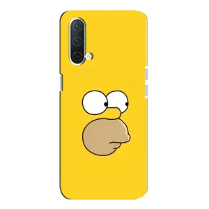 Чехол с Симпсонами для OnePlus Nord CE 5G (VPrint) (Гомер)