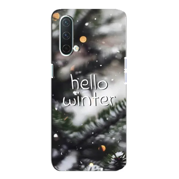 Чехол с принтом «Hello winter» для OnePlus Nord CE 5G