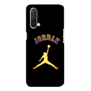 Чехлы для OnePlus Nord CE 5G - с картинкой JORDAN (AlphaPrint) (Jordan Gold)
