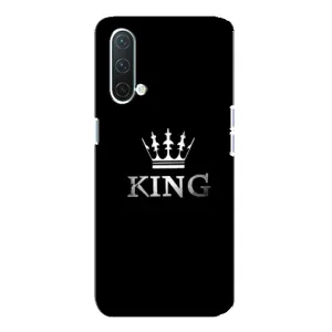 Чехол с Короной ВанПлас Норд СЕ 5G - (AlphaPrint) (KING)