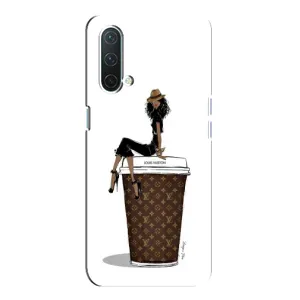 Чехлы Луи Витон для OnePlus Nord CE 5G (AlphaPrint - LOUIS VUITTON) (кофе LOUIS VUITTON)