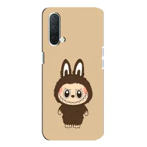 Чехол с Лабубу на OnePlus Nord CE 5G (Bored Ape в красном)