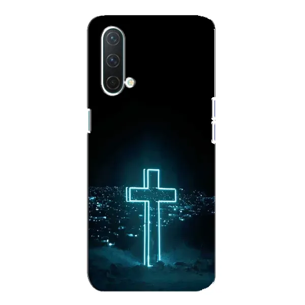 Чехол с принтом «Крест и город» для OnePlus Nord CE 5G