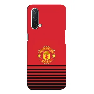 Чехол Манчестер Юнайтед для ВанПлас Норд СЕ 5G (AlphaPrint) (manchester united)