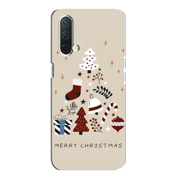 Чехол с принтом «Merry Christmas» для OnePlus Nord CE 5G