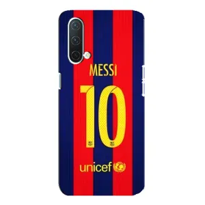 Чехлы Месси для OnePlus Nord CE 5G (AlphaPrint) (Messi Barca 10)