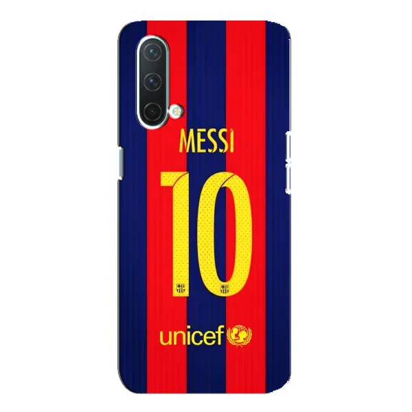 Чохол з принтом «Messi Barca 10» для OnePlus Nord CE 5G