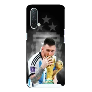 Чехлы для OnePlus Nord CE 5G (Leo чемпион) (AlphaPrint) (Месси Чемпион)