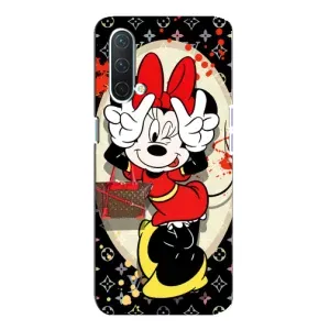 Чехол Disney Mouse OnePlus Nord CE 5G (PREMIUMPrint) (Минни peace)