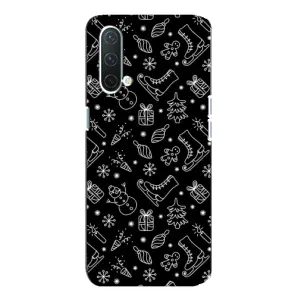 Новогодние, Праздничные Чехлы для OnePlus Nord CE 5G - 2024 год (Новогодний фон)