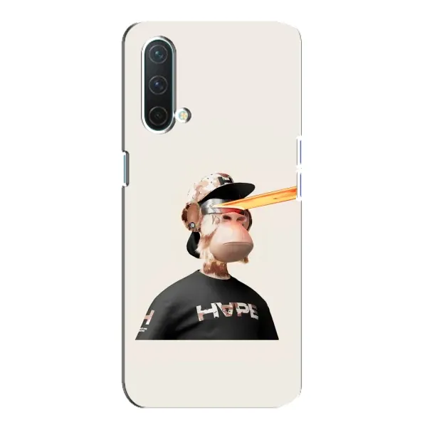 Чехол с принтом «обезьяна NFT в очках» для OnePlus Nord CE 5G