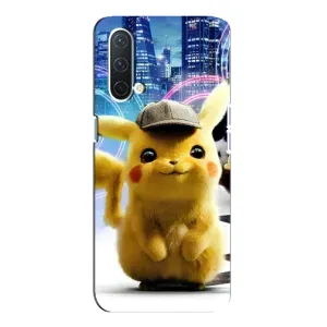Чехол с Пикачу на OnePlus Nord CE 5G (Пикачу в городе)