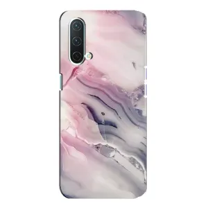 Мраморний чехол на OnePlus Nord CE 5G (VPrint) (Пурпурний Мрамор)