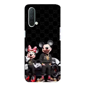 Чехол Disney Mouse OnePlus Nord CE 5G (PREMIUMPrint) (Семья Маусов)