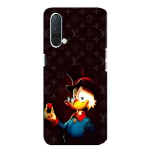 Чехлы для OnePlus Nord CE 5G - Скрудж МакДак Louis Vuitton (PREMIUMPrint) (Скрудж с бриллиантом)
