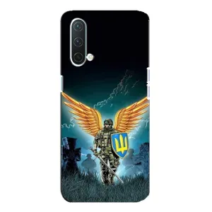 Чехлы с картинкой ЗСУ для OnePlus Nord CE 5G (AlphaPrint) (Солдат ЗСУ)